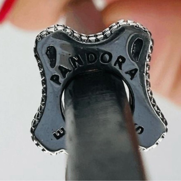 Brand New Retired Pandora x Harry Potter Slytherin House Dangle Charm - Picture 2 of 16